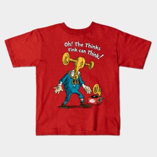 Oh! The Thinks Fink Can Think! Kids T-Shirt